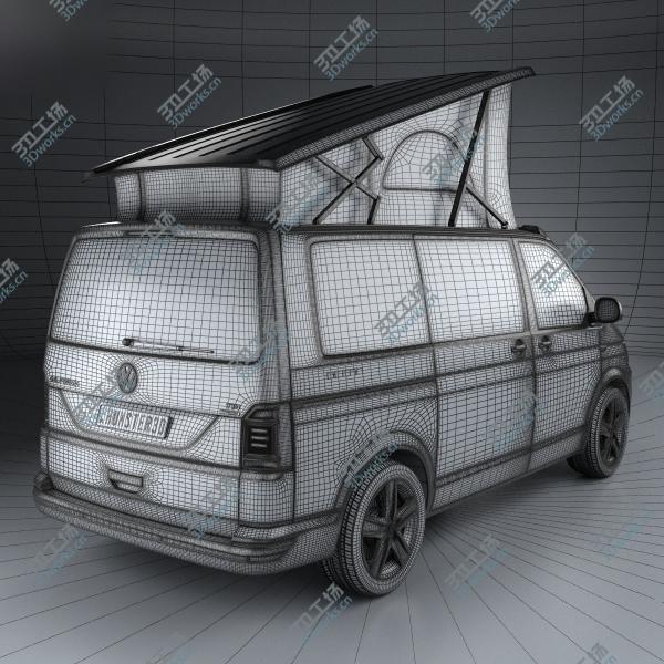 images/goods_img/202105074/Volkswagen Transporter (T6) California 2016 3D model/4.jpg